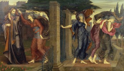 De Grijze Zusters, 1880-81 door Evelyn De Morgan